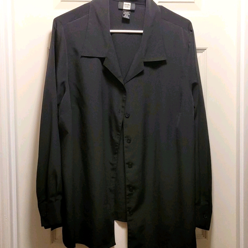 Studio 1940 Black Women's Blouse